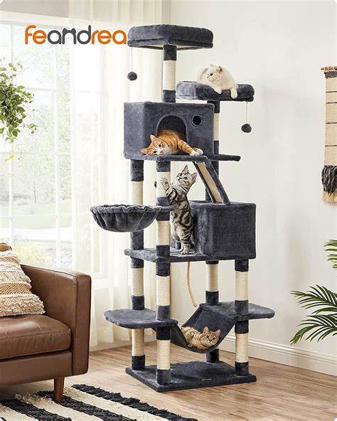 feandrea cat tree|feandrea cat tree with hammock.